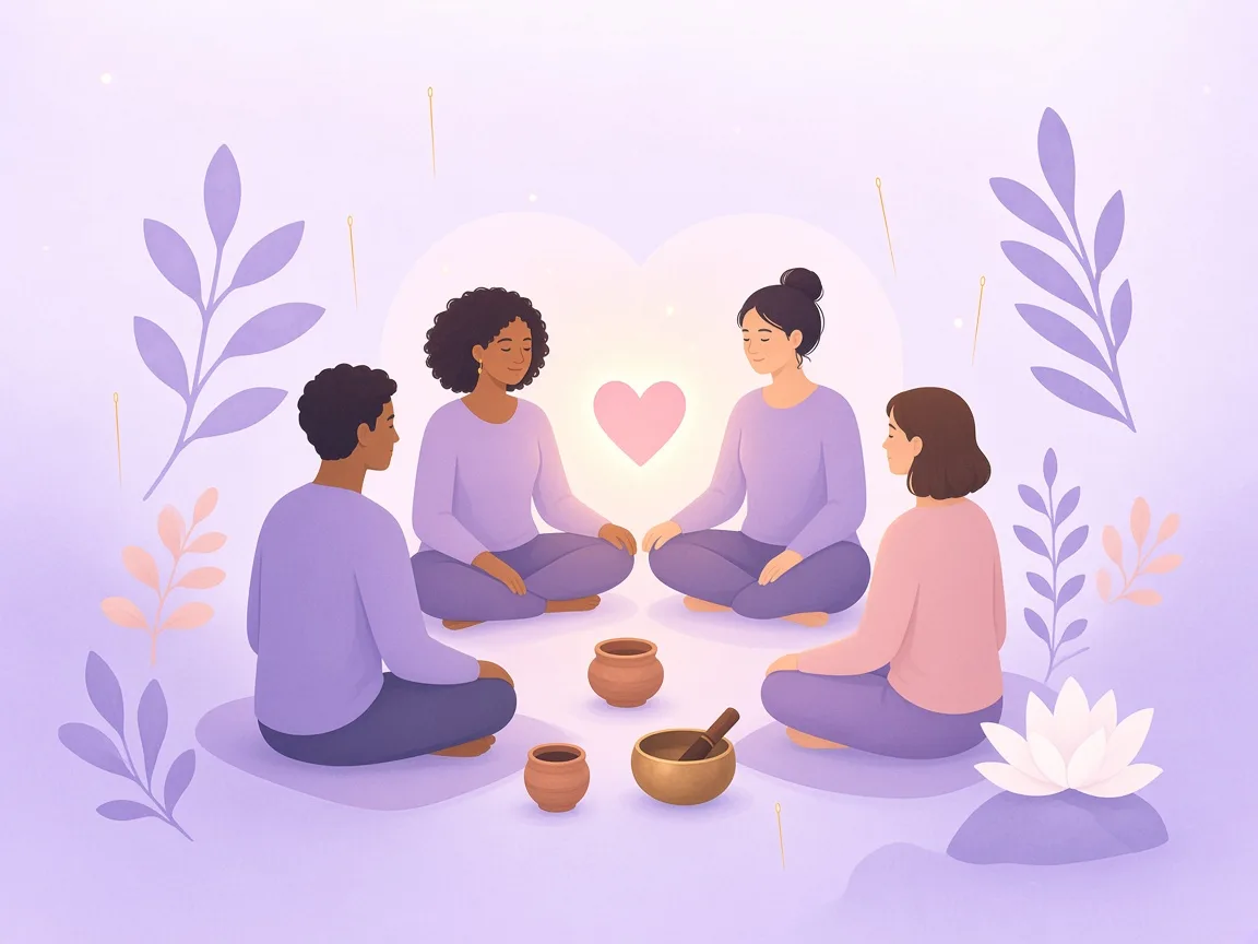 Heart Circle: Cacao and Acupuncture — Rage Release gathering